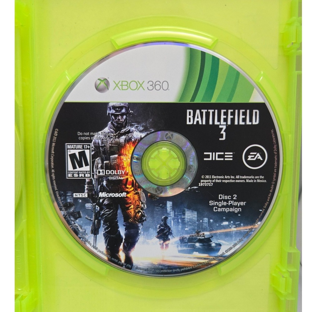 Battlefield 3 & 4 (W/ China Rising DLC) Bundle - Xbox 360 - Complete CIB 2 Games - Picture 3 of 16